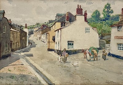 Lot 237 - John Mallard BROMLEY (1858-1939) Looe...