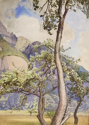 Lot 243 - Eleanor HUGHES (1882-1959) The Distant Farm...