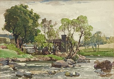 Lot 131 - Samuel John Lamorna BIRCH (1869-1955) A Ruined...