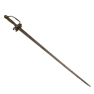 Lot 108 - An 18th century French 'Épée du Soldat' sword,...