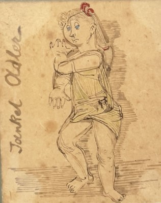 Lot 669 - Jankel ADLER (1895-1949) Girl Ink and...