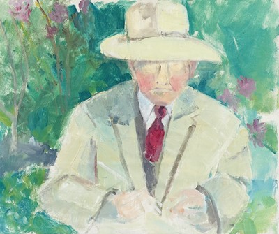 Lot 675 - ORRELL ? Two portraits Oil on canvas each...