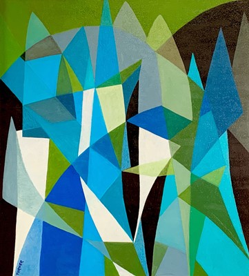 Lot 146 - Joyce TURNER (1920-2020) Untitled Oil on board...