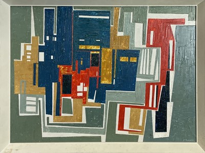 Lot 160 - Joyce TURNER (1920-2020) Plaka Oil on board...