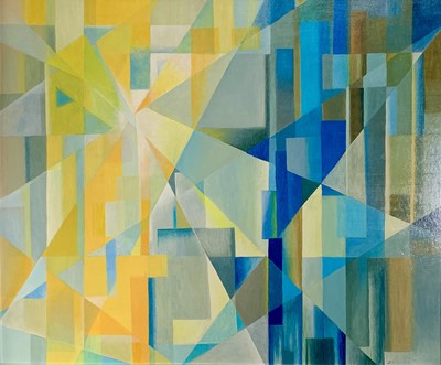 Lot 271 - Joyce TURNER (1920-2020) Yin Yang Oil on board...