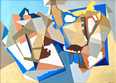 Lot 153 - Joyce TURNER (1920-2020) Untitled Oil on board...