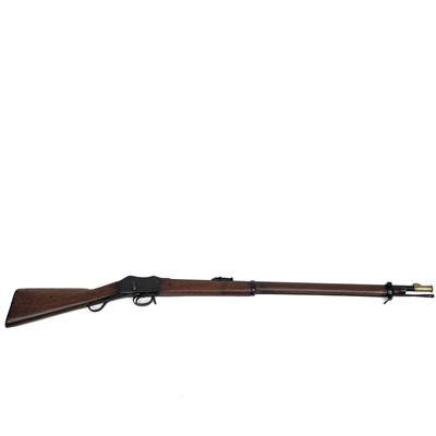 Lot 120 - An Enfield Martini Henry MkII short lever...