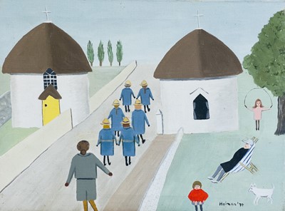 Lot 132 - Betty HOLMAN (1911-?) The Round Houses Veryan...