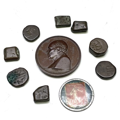Lot 39 - A Royal Cornwall Polytechnic James Watt bronze...