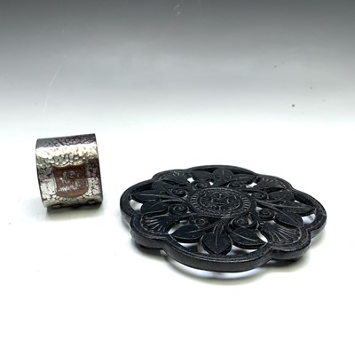 Lot 67 - An Arts and Crafts silver plated and copper...