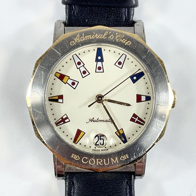 Lot 369 - A Corum Admiral's Cup 18ct bi-colour automatic...