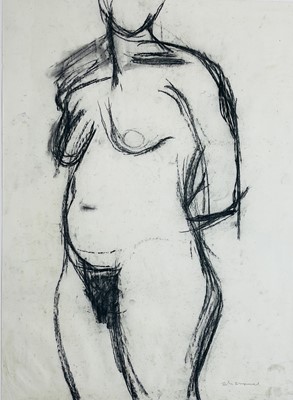 Lot 248 - John EMANUEL (1930) Life Study Charcoal Signed...