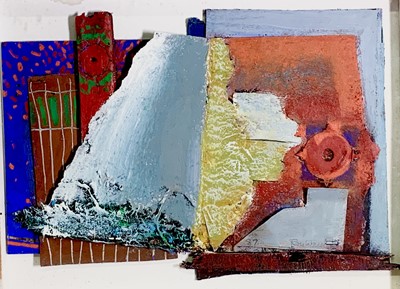 Lot 37 - Roy WALKER (1936-2001) Sun Landscape Mixed...