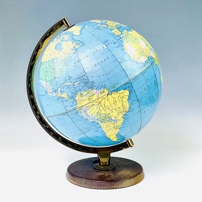 Lot 169 - A Phillips' 12" Political Challenge globe 1967.