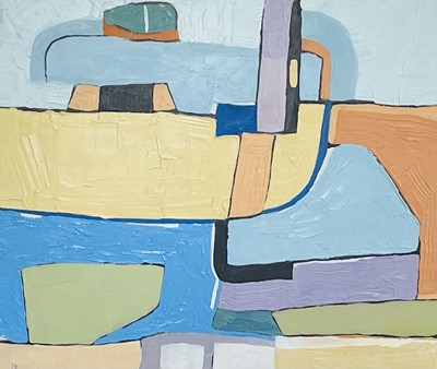 Lot 171 - Leon DAVIES (1947) Sand Bar, Hayle Oil on...