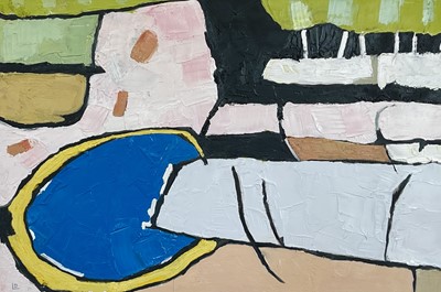 Lot 16 - Leon DAVIES (1947) Swanpool, Falmouth Oil on...