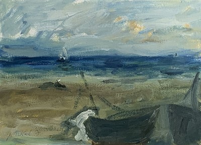 Lot 162 - Yankel FEATHER (1920-2009) Untitled (Boats on...