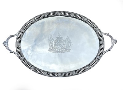 Lot 12 - An impressive George III silver Neo-Classical...