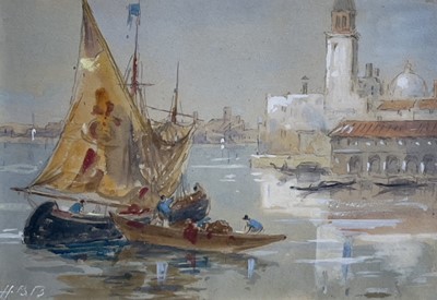 Lot 640 - Hercules Brabazon BRABAZON (1821-1906) Venice...