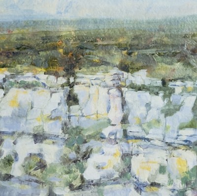 Lot 209 - Sarah ADAMS (1962) Canyon De La Cesse Oil on...