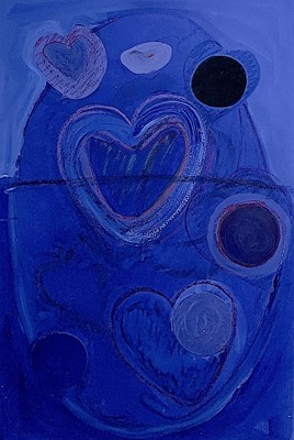 Lot 153 - Terry FROST (1915-2003) Es Verdad Mixed media...
