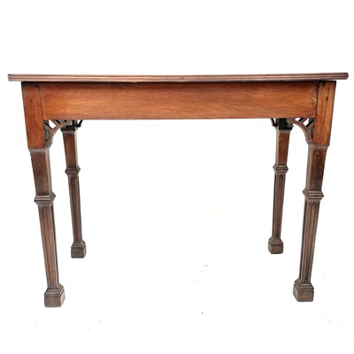 Lot 3110 - A Chippendale style mahogany centre table,...