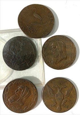 Lot 562C - Cornish 18th Century Half Penny Tokens (5)