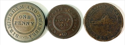 Lot 562G - Cornish 19th Century Tokens (3)