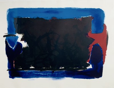 Lot 258 - Trevor BELL (1930-2017 Clamp Image with black,...