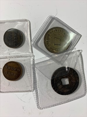 Lot 562H - Cornish 19th Century Tokens (4)