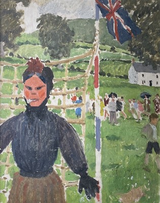 Lot 35 - Alethea GARSTIN (1894-1978) Aunt Sally Oil on...