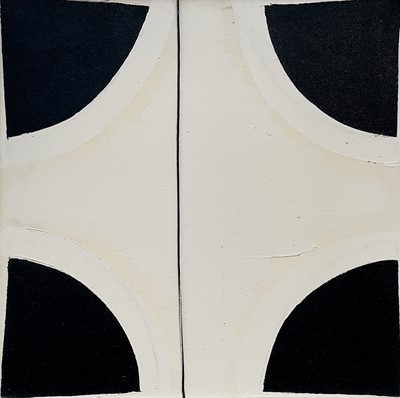 Lot 150 - Sir Terry FROST (1915-2003) 4 Blacks + White...