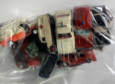 Lot 596 - Dinky - A selection of 19 vehicles mainly in...