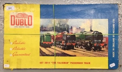Lot 591 - Hornby Dublo, two rail 00 guage boxed train...