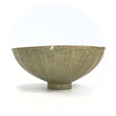 Lot 44 - A Chinese celadon bowl, Song Dynasty, of...