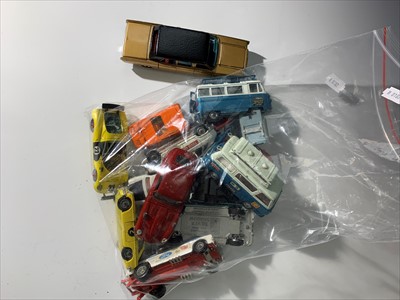 Lot 598 - Corgi - A selection of thirteen vehicles,...