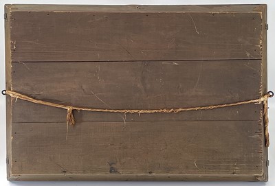 Lot 16 - A late Victorian diorama of a three masted...