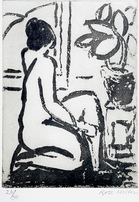 Lot 10 - Rose HILTON (1931-2019) Untitled Etching and...