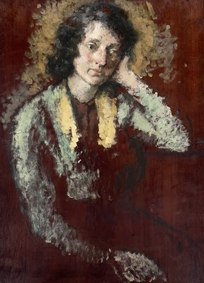 Lot 198 - Arthur Ralph M. TODD (1891-1966) Portrait of a...