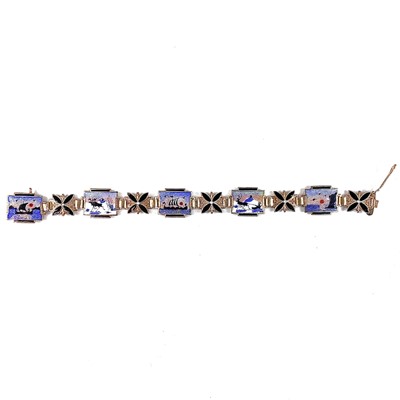 Lot 30 - A David Anderson Norwegian Sterling silver and...