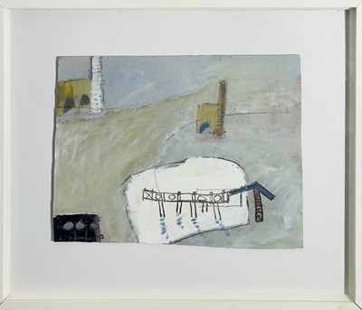 Lot 108 - Daphne MCCLURE (1930) Levant Mine Mixed media...
