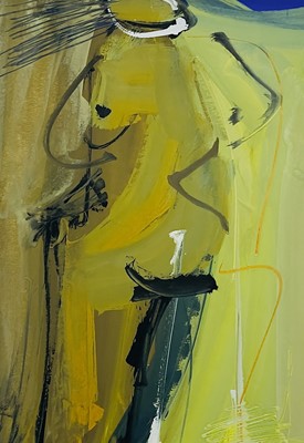 Lot 216 - Tony SHIELS (1938) Untitled Gouache 34 x 24cm...
