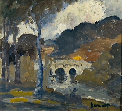Lot 688 - Roland Ossory DUNLOP (1894-1973) Devon Bridge...