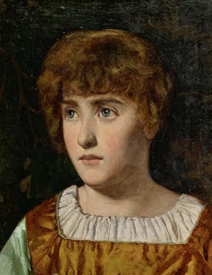 Lot 122 - Edwin HARRIS (1855-1906) Portrait of a Young...