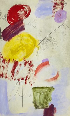 Lot 67 - Kate NICHOLSON (1929-2019) Still Life in Lilac...