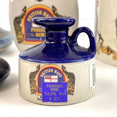 Lot 13 - British Navy Pussers Rum Wade pottery decanter...