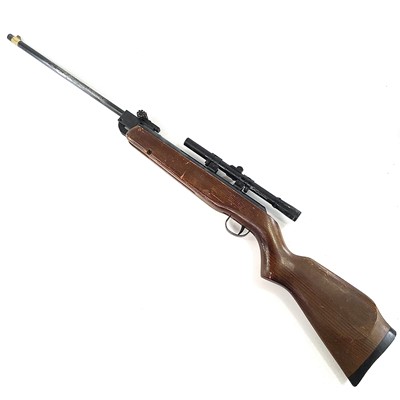 Lot 103 - A Webley & Scott Hawk Mk II .22 air rifle with...