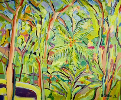 Lot 179 - Jim WHITLOCK (1944) Kandy Cottage - Sri Lanka...