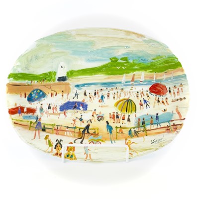 Lot 211 - Simeon STAFFORD (1956) St Ives Harbour Painted...