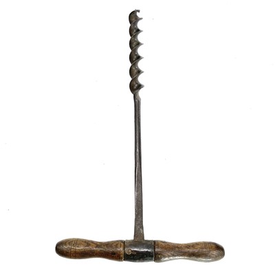 Lot 63 - A 19th century blacksmith made wrought iron...